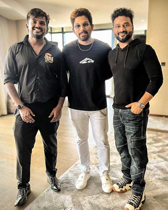 Ashwath Marimuthu Heartfelt Encounter with Allu Arjun and Devi Sri Prasad