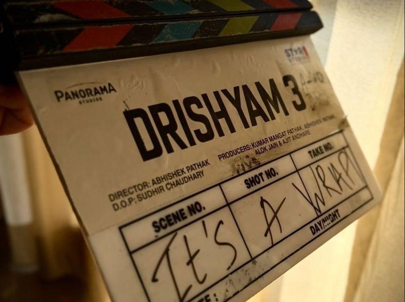 Drishyam 3 Hindi version completed