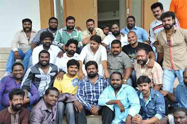 Pawan Behind Gabbar Singh Iconic Scene