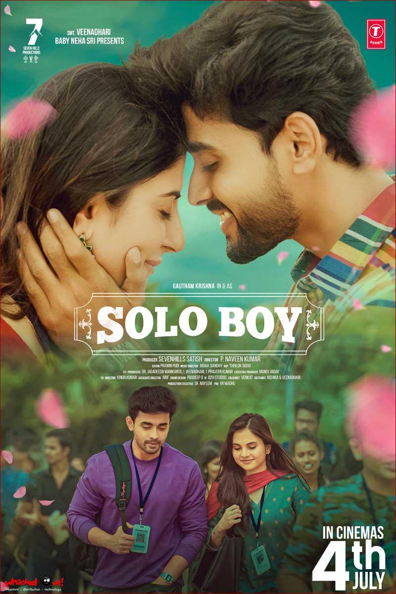 Big boss Fame Gautham Krishna Solo Boy Releasing on July 4th