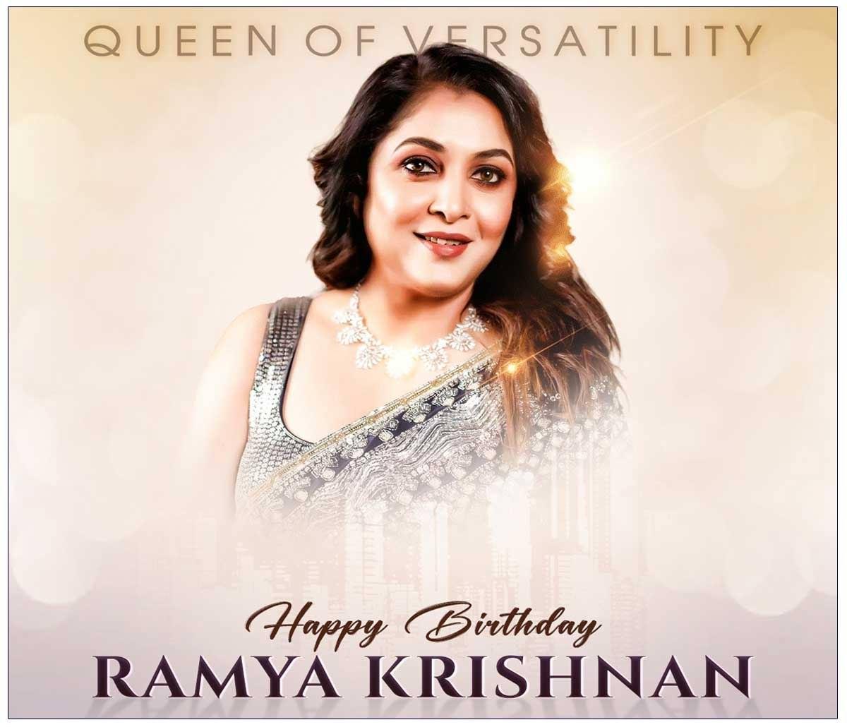 Ramya Krishnan - Actress With Elegance
