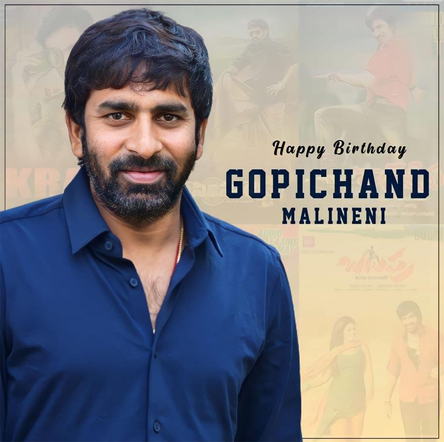Happy Birthday To Mass Director Gopichand Malineni