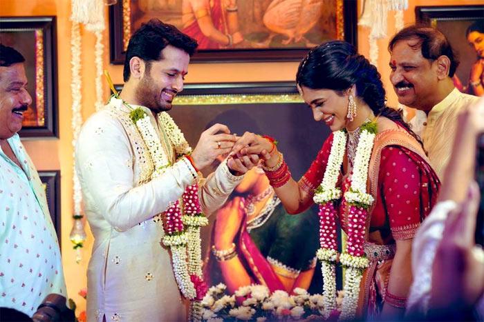 Hero Nithin Gets Engaged To Shalini