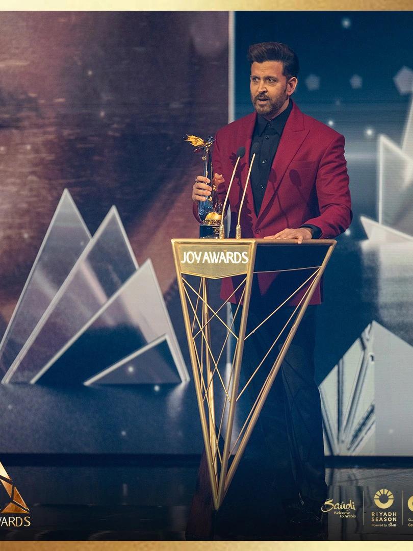 Joy Awards honors Hrithik Roshan at Saudi Arabia