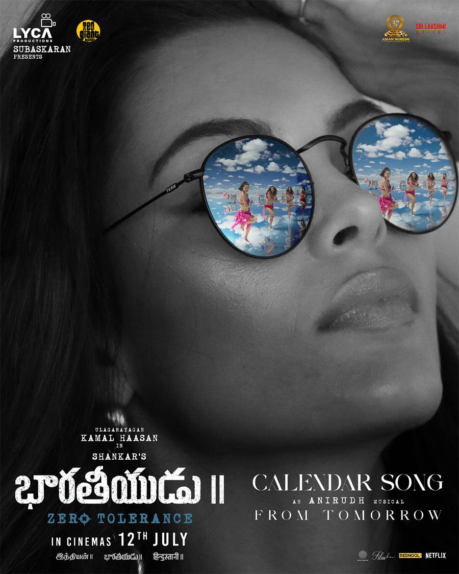 Time ticking for Indian 2 calendar song