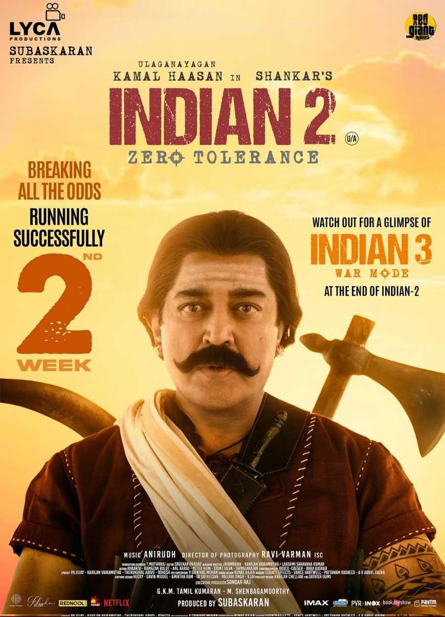 Shankar drops Indian 3 in reshoots