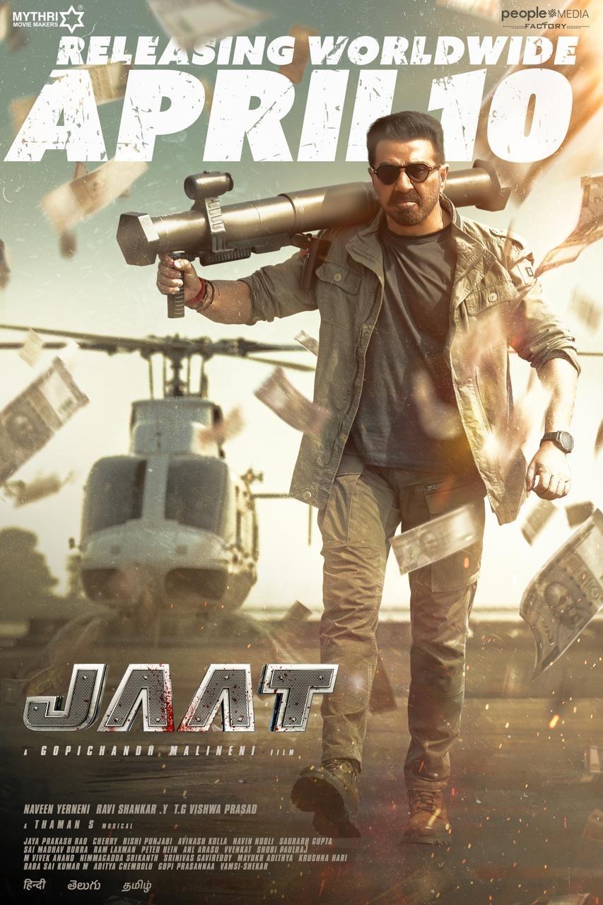 Sunny Deol-Gopichand Malineni Jaat Movie Release Date Confirmed