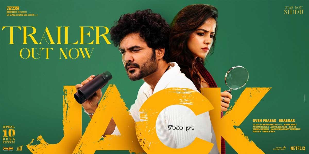 Siddhu Jonnalagadda Action Comedy Jack Trailer Unveiled