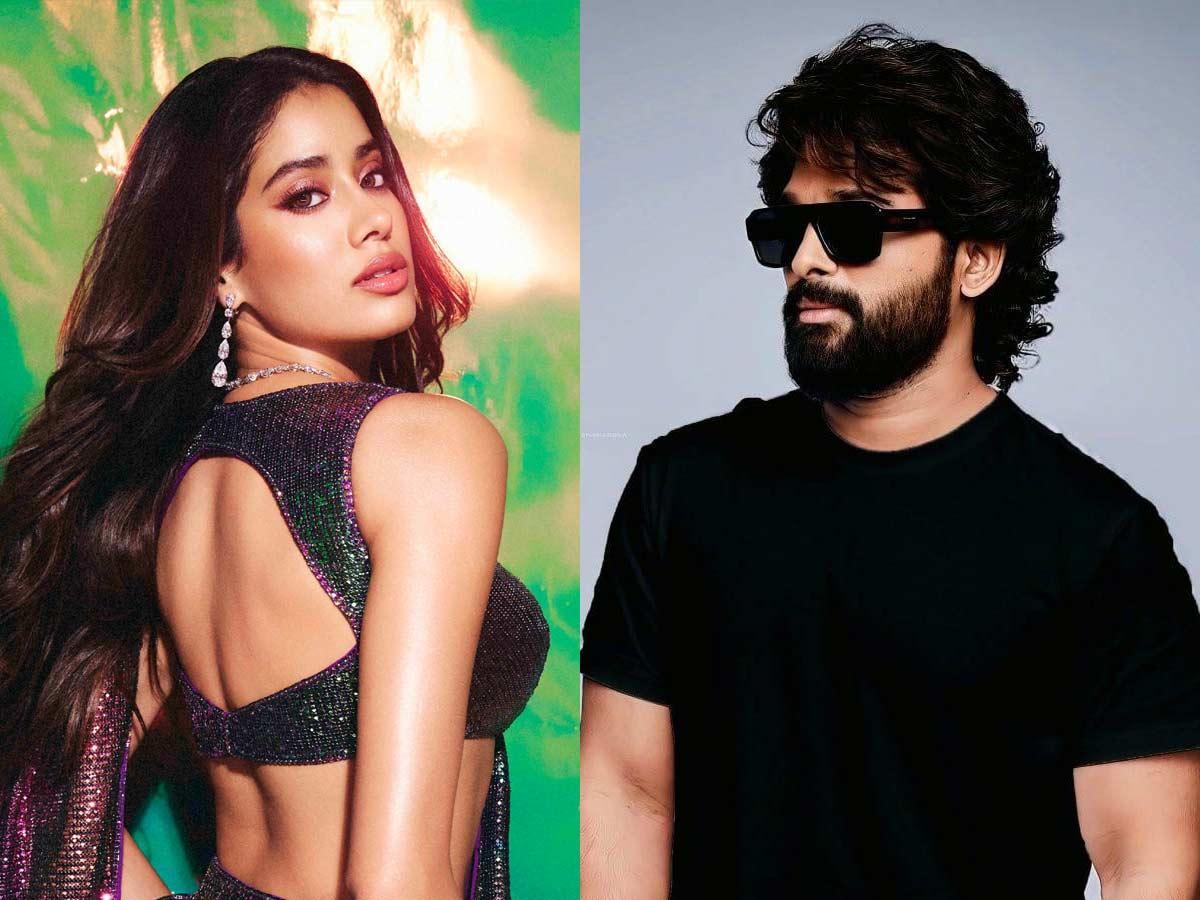 Janhvi Kapoor to romance Allu Arjun in her next