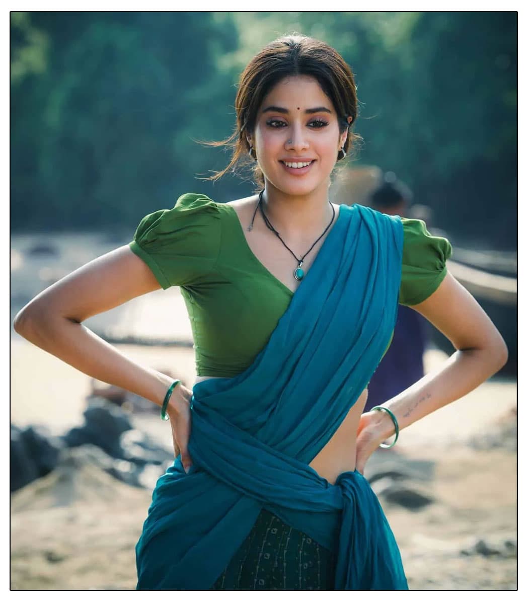 Janhvi Kapoor Shares Nervous Moments During Chuttamalle Song Shoot