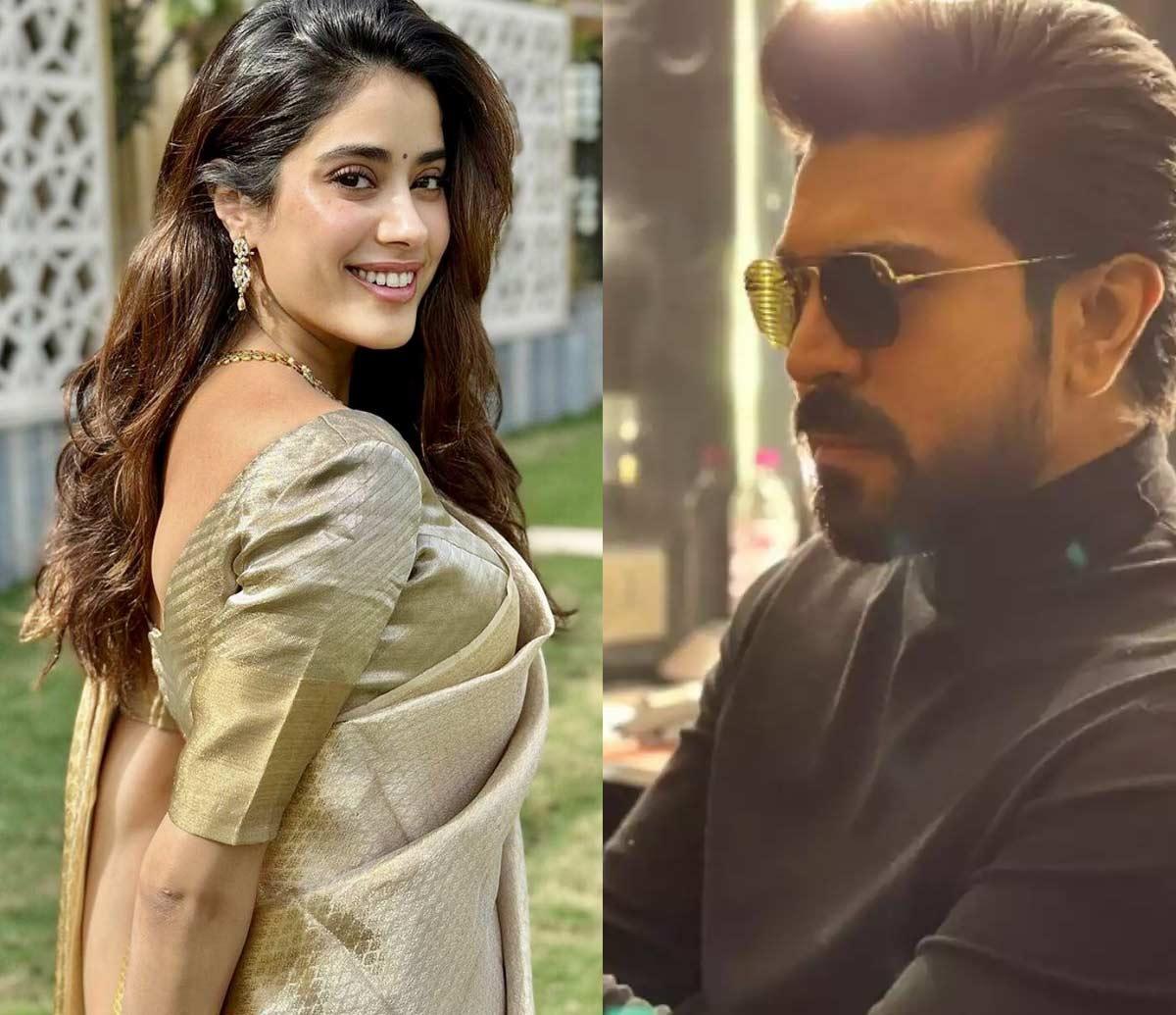 Sizzling Janhvi Kapoor to romance Global Star Ram Charan