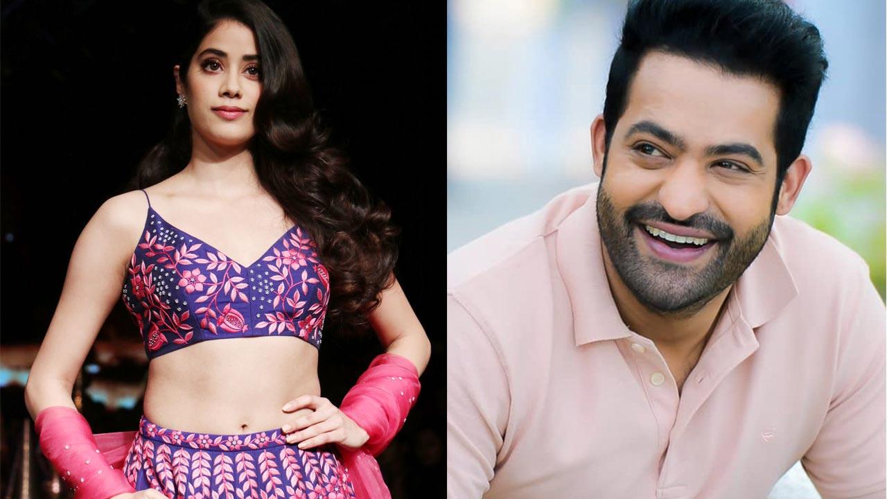 Janhvi Kapoor joins NTR 30 shoot