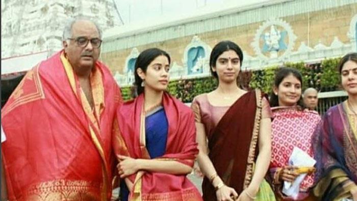 Star Daughter Visits Tirumala By Foot