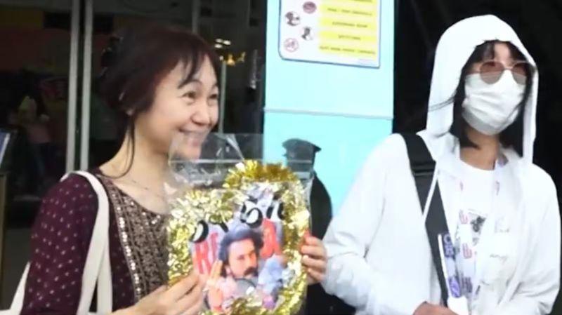 Japanese fans watch Peddi ten times