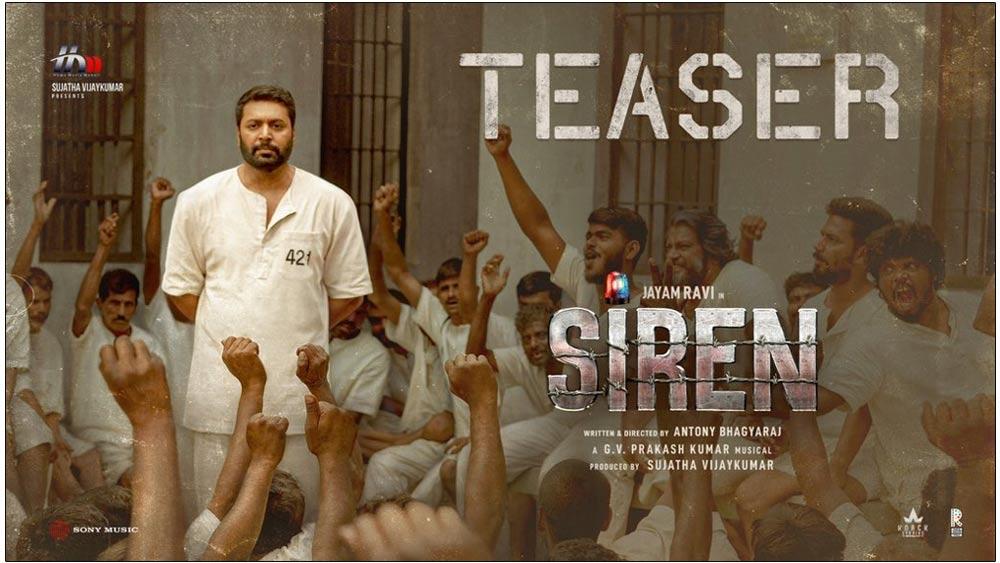 Jayam Ravi Siren Teaser Review