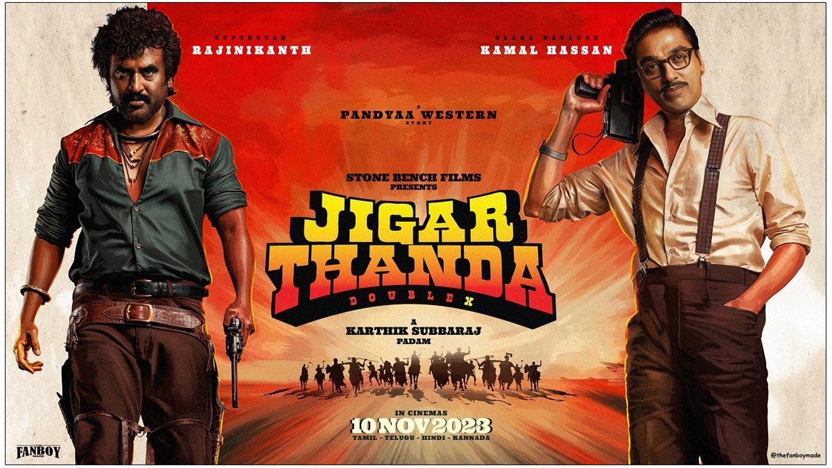 Jigarthanda Double X Reimagined With Rajinikanth And Kamal Haasan
