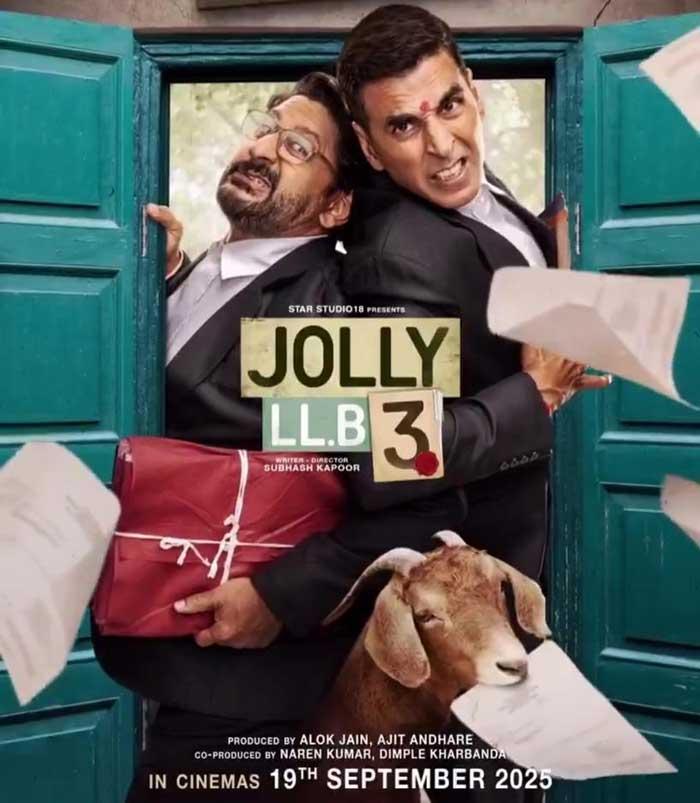 Akshay Kumar And Arshad Warsi Jolly LLB 3 Teaser Released