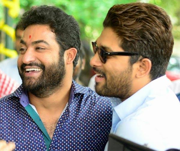 NTR And Bunny In Exchange Program!