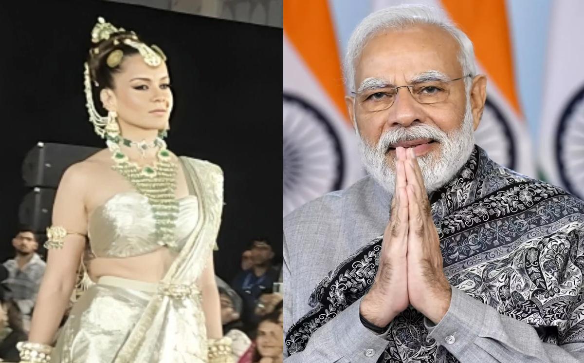 Kangana Ranaut praises PM Modi style