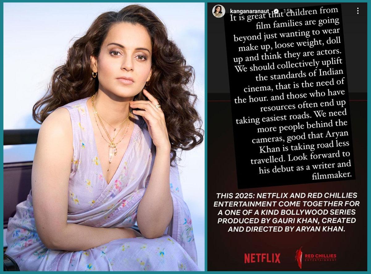 Kangana Ranaut Praises Shah Rukh Khan Son