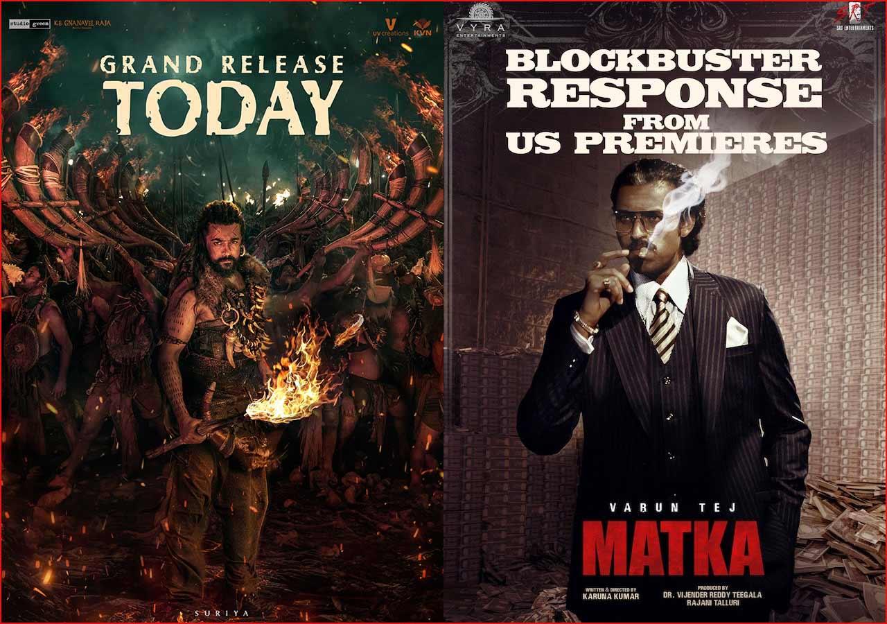 Today releases - Kanguva and Matka