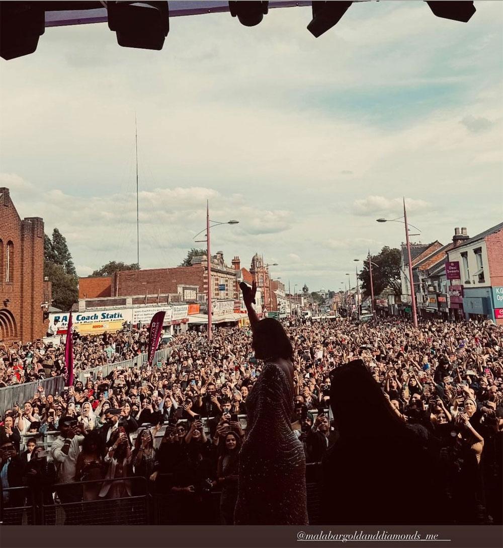 Chaos during Kareena Birmingham visit