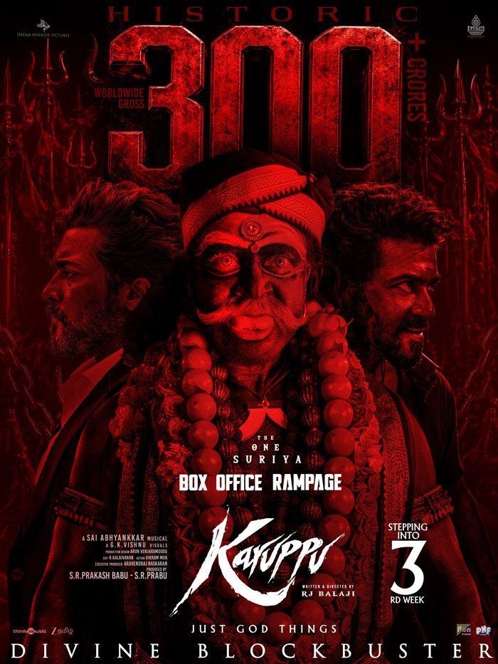 Karuppu Hits 300 Cr Mark As Per Makers