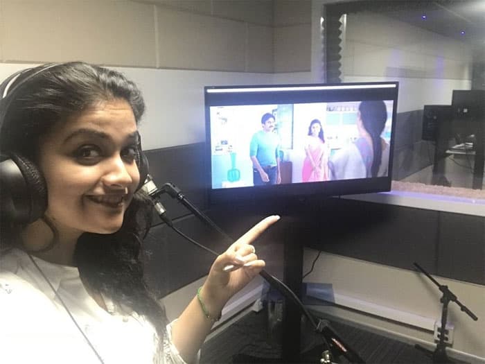 Keerthy Shares Pawan Lighter Side