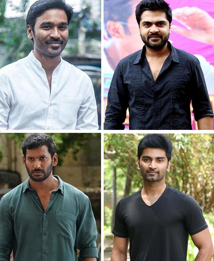 Red Card For Simbu, Dhanush, Vishal And Atharva