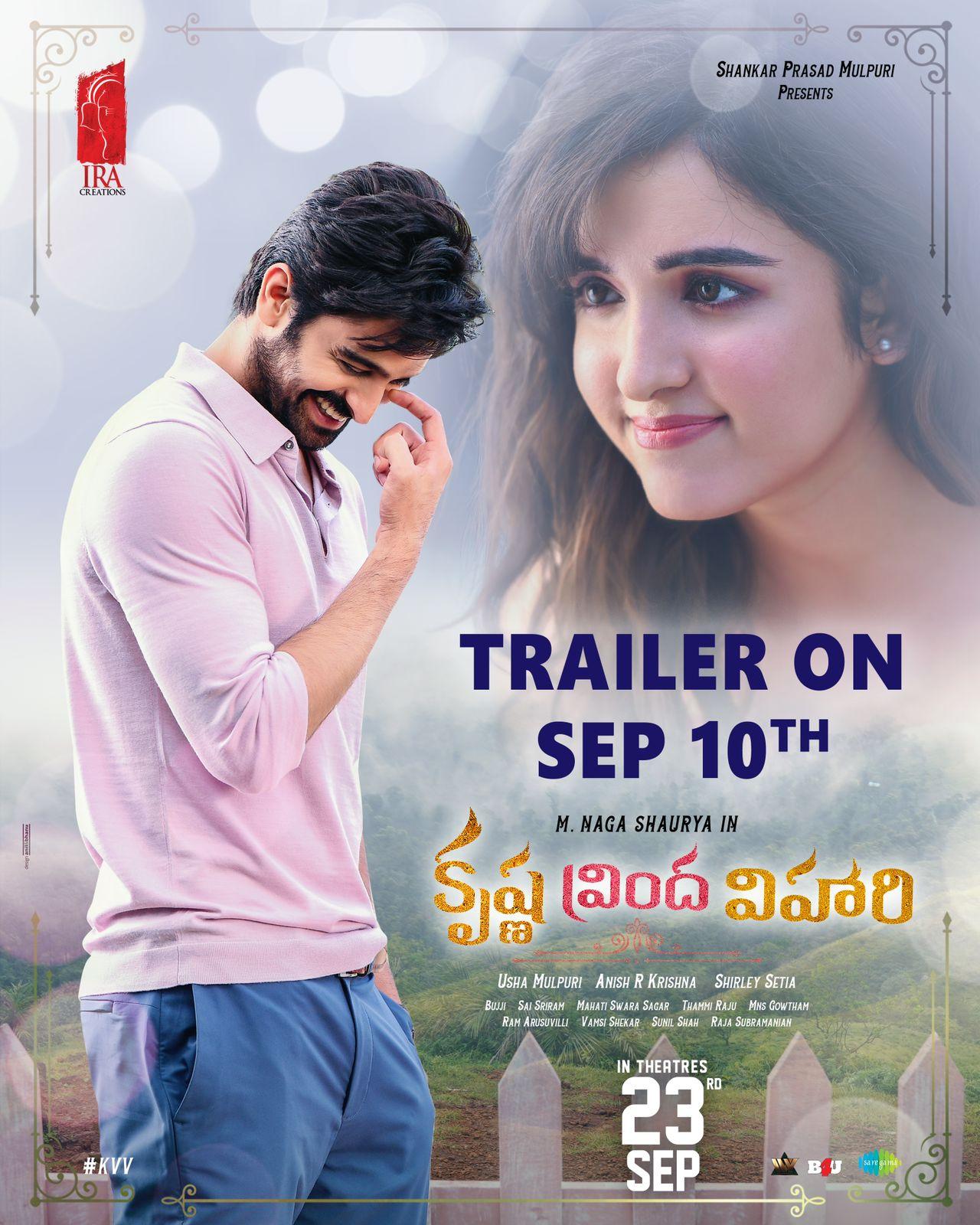 Krishna Vrinda Vihari movie trailer arriving