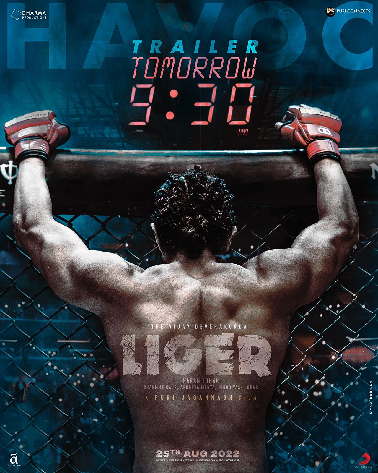 Time ticking for Liger trailer