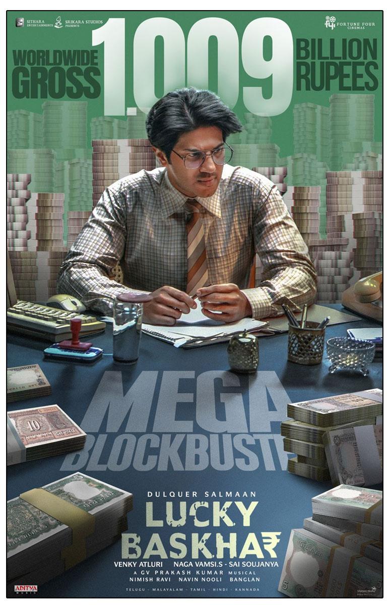 Lucky Baskhar Collects 1-009 Billion Rupees Worldwide