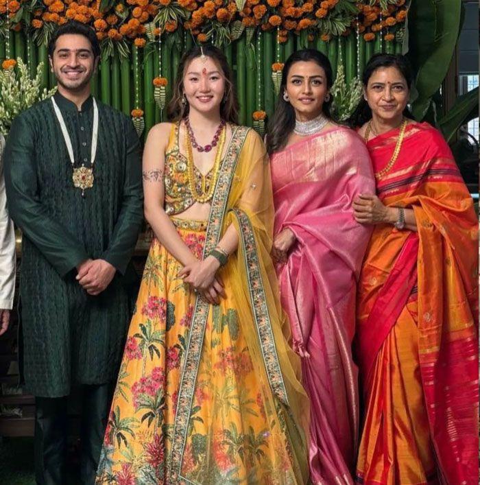 Mahesh Babu nephew Siddharth engaged to Korean girl