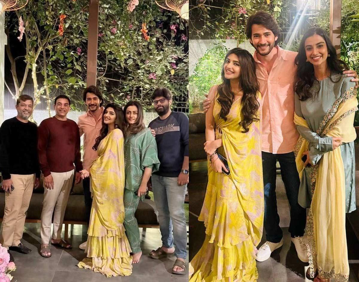 Mahesh celebrates Guntur Kaaram success