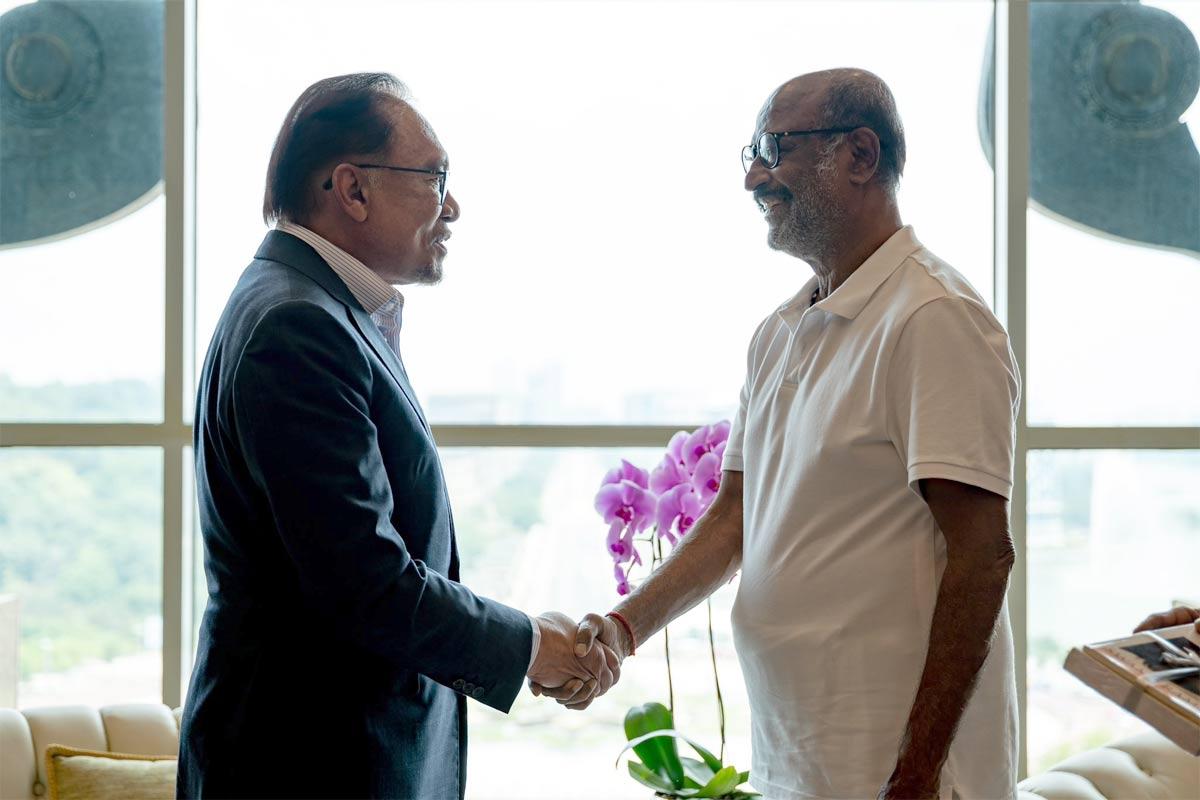 Malaysian PM meets Rajinikanth