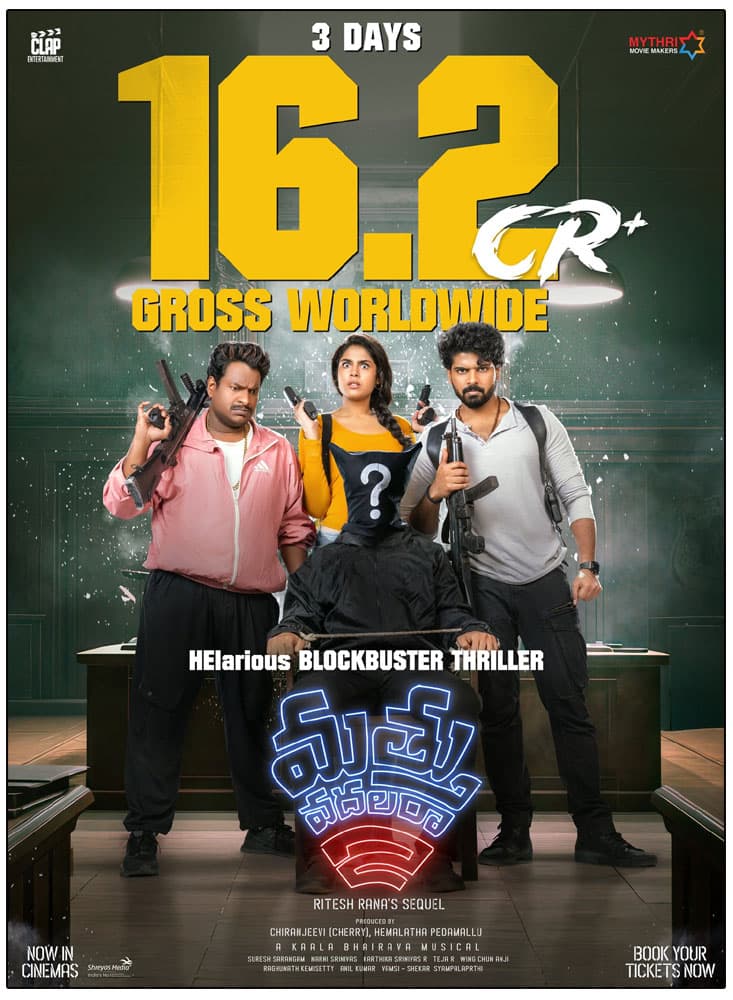 Mathu Vadalara 2 Three Days Box office Collections