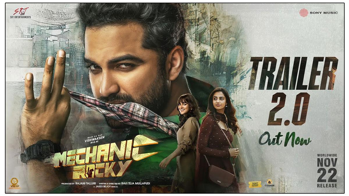 Vishwak Sen Mechanic Rocky Trailer 2 0 Review