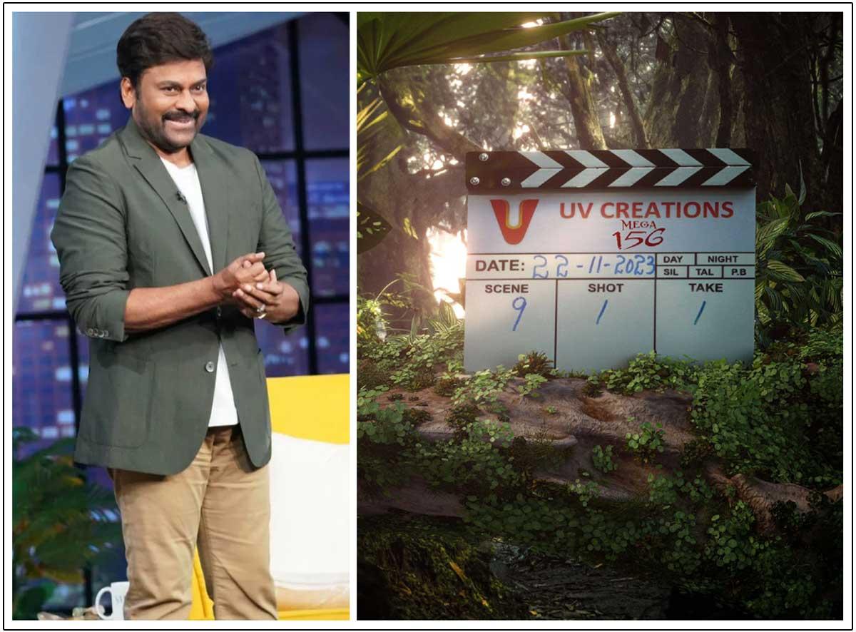 Chiranjeevi - Vasishta project kickstarts