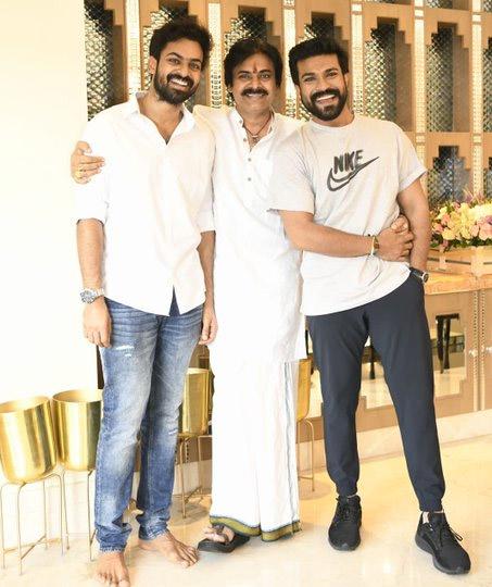 Mega heroes' birthday wishes to Pawan Kalyan
