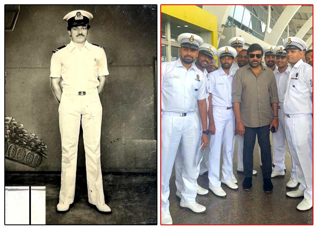 Megastar Chiranjeevi's Navy Day special