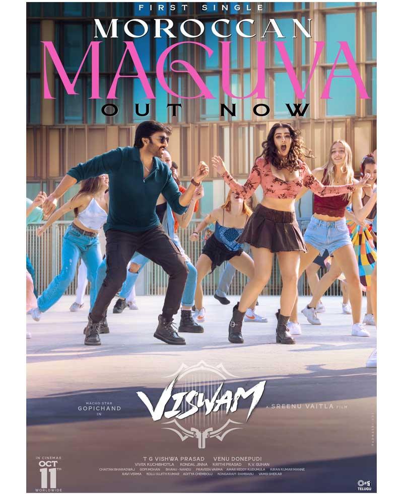 Foot-Tapping Dance Number Out From Viswam