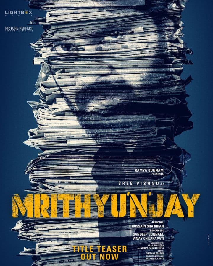 Sree Vishnu Investigative Thriller Mrithyunjay Unveils Intriguing Title Teaser