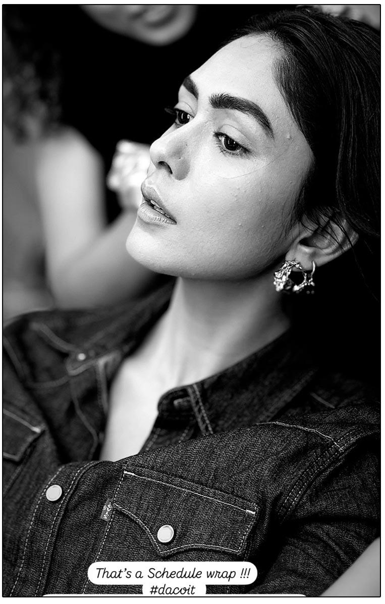 Mrunal Thakur Wrapped Her First Schedule For Dacoit