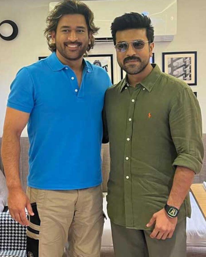 MS Dhoni to Make Film Debut with Ram Charan RC 16