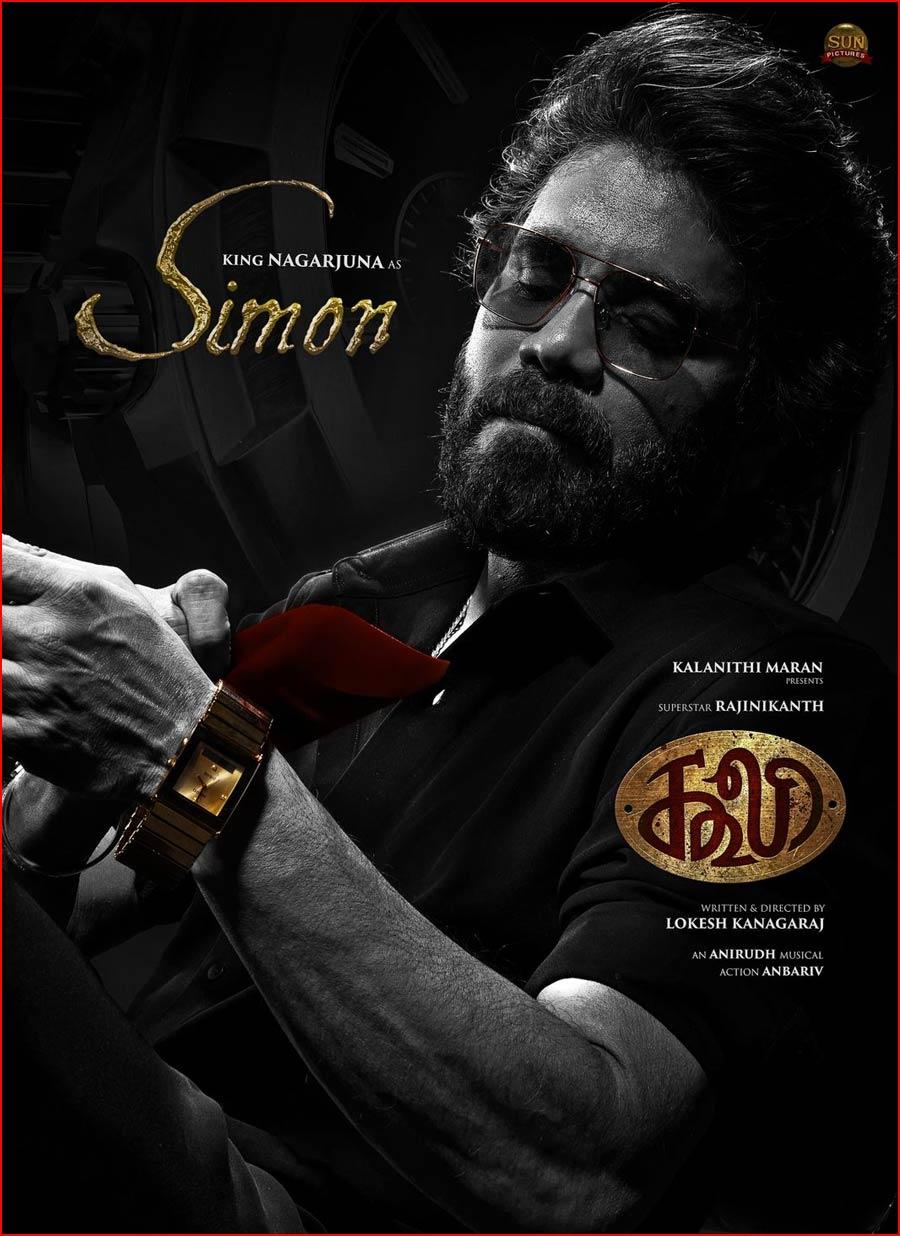 Nagarjuna Look As Simon In Rajinikanth Coolie Unveiled