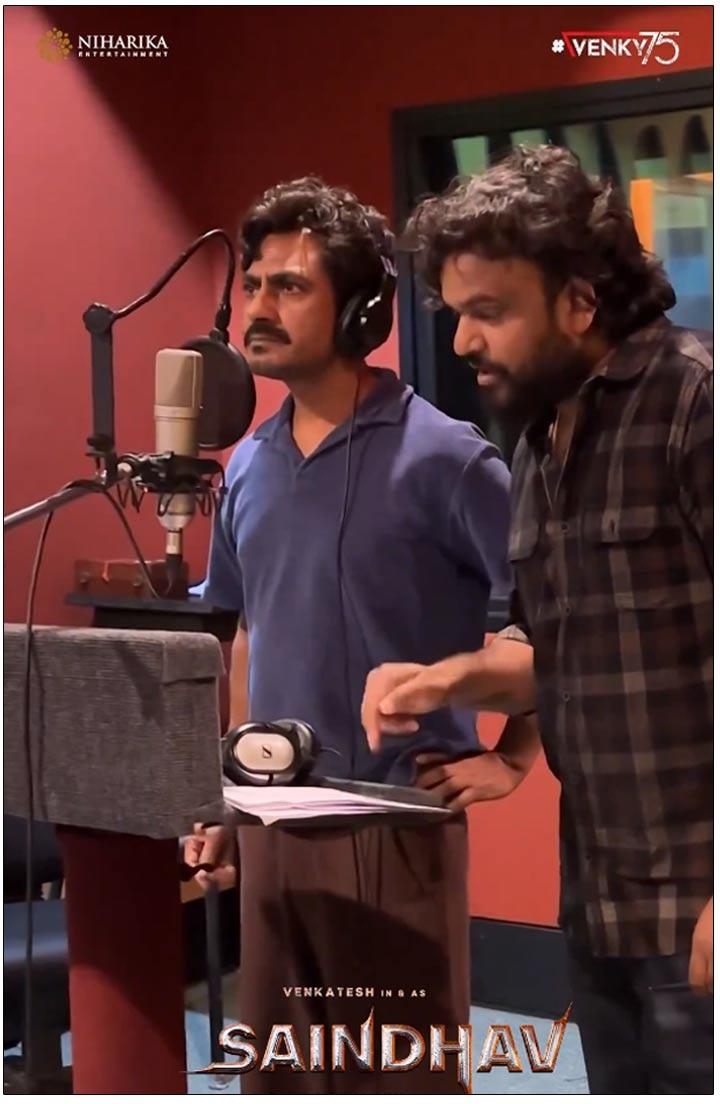 Nawazuddin Dubbing In Telugu For Saindhav