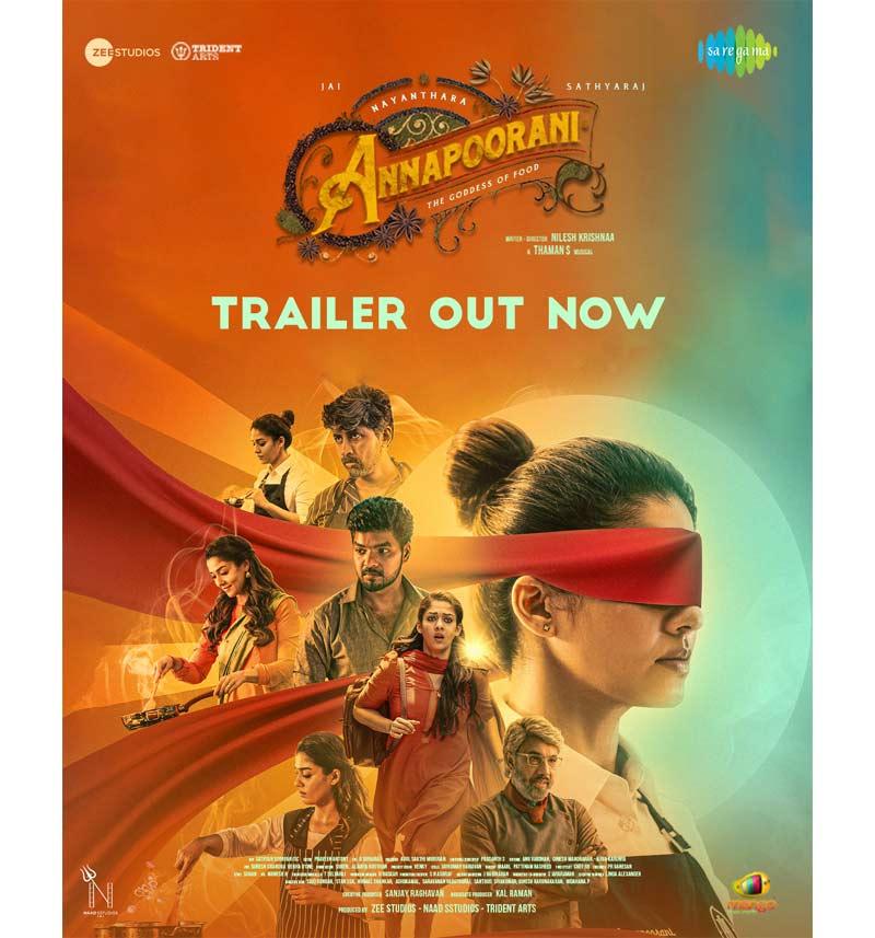 Annapoorani Tailer Review: Challenge of Cooking