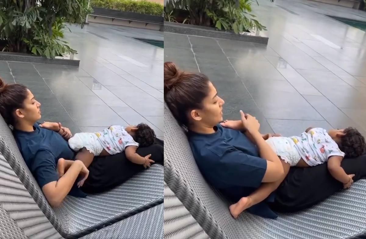 Nayanthara, Uyir snap at the pool goes viral