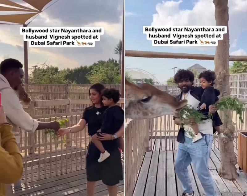 Nayanthara-Vignesh Shivan enjoy Dubai Safari
