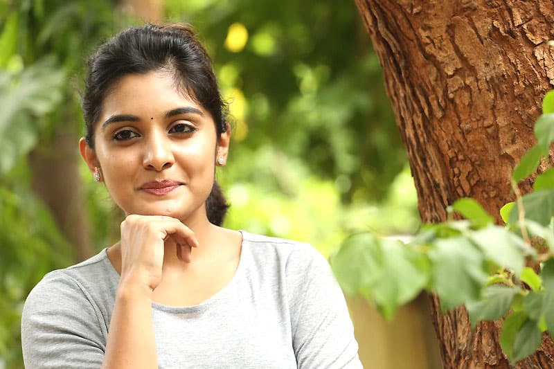 Nivetha Coincidence with NTR, Ravi Teja